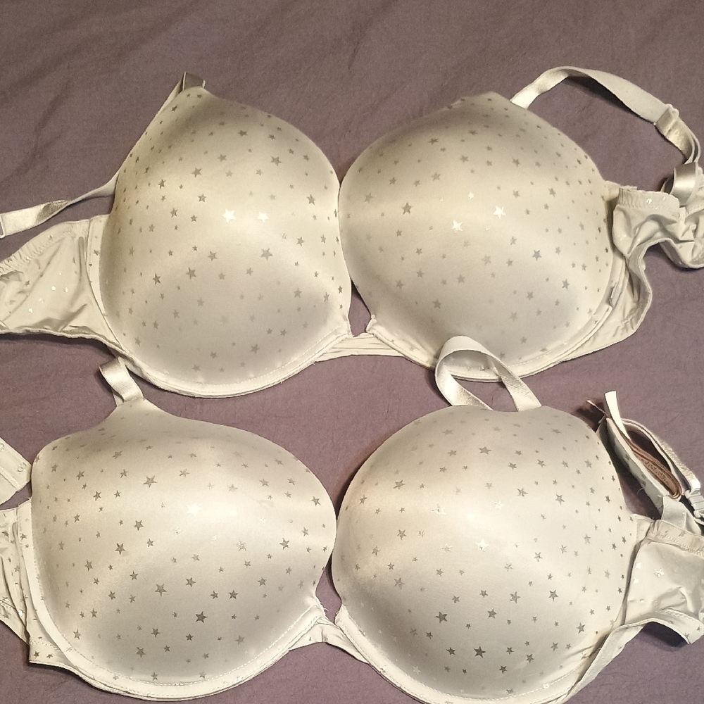 Victoria Secret Starry White Women's Bra Set